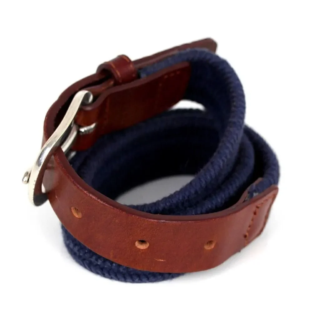 Crewcut BLUE BROWN GENUINE LEATHER 1